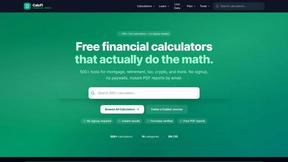 CalcFi - product for Personal Finance